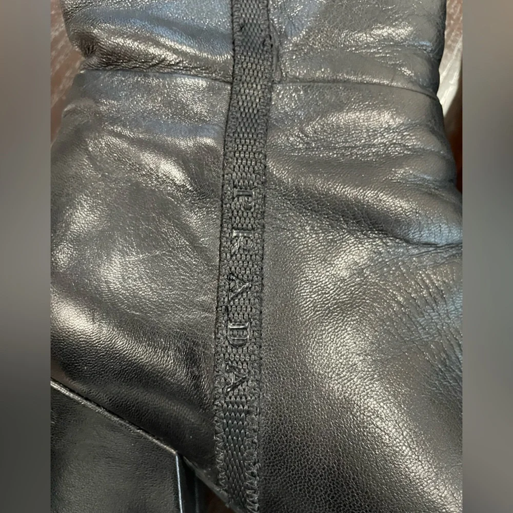 Prada Black Leather Boots size 39.5 - Picture 6 of 13